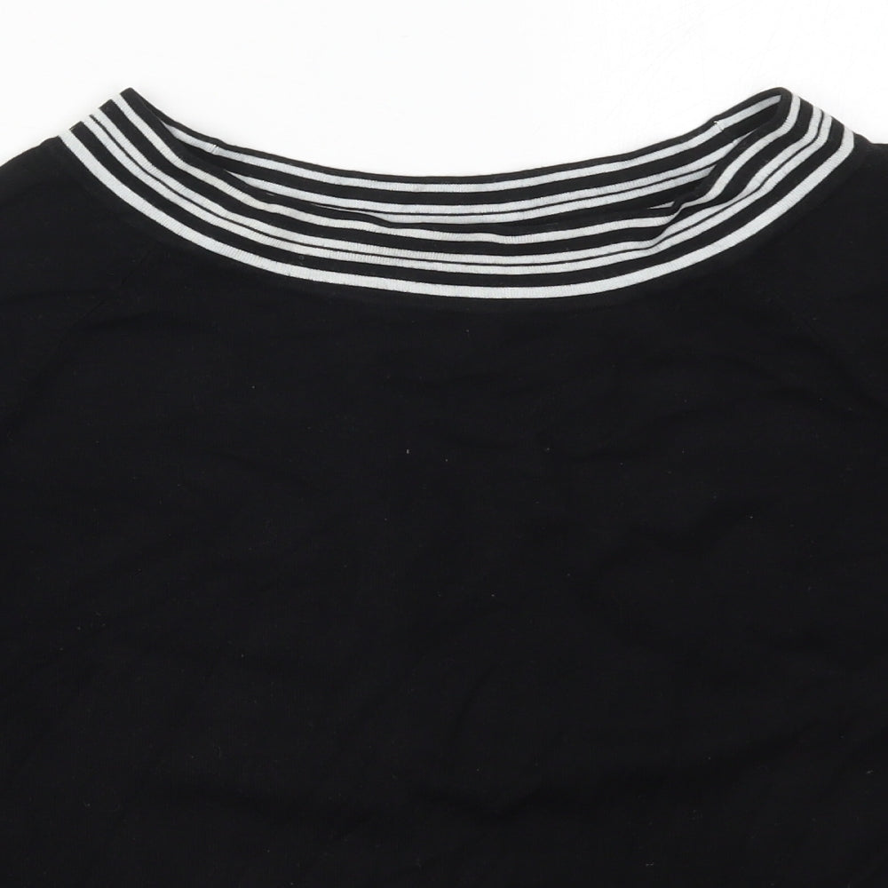 Womens UK Size 18 AMARANTO Black Pullover Jumper