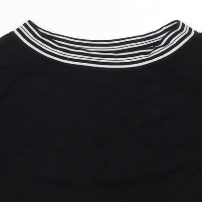 Womens UK Size 18 AMARANTO Black Pullover Jumper