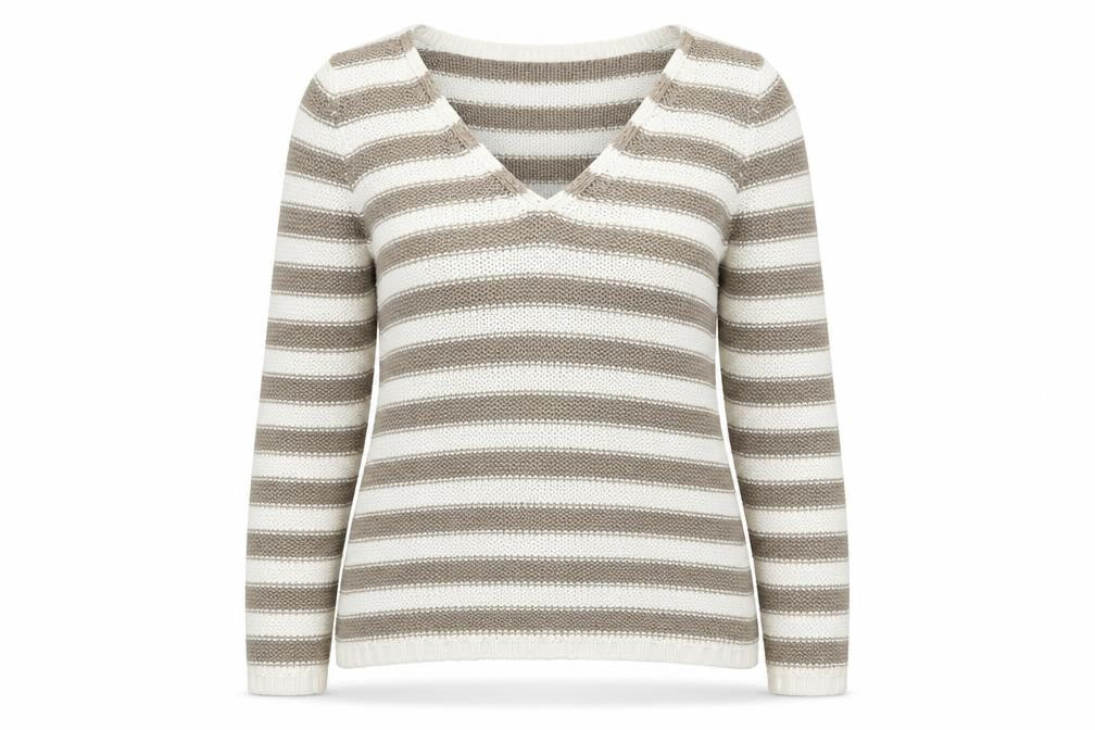 Womens UK Size S H&M Beige Pullover Jumper