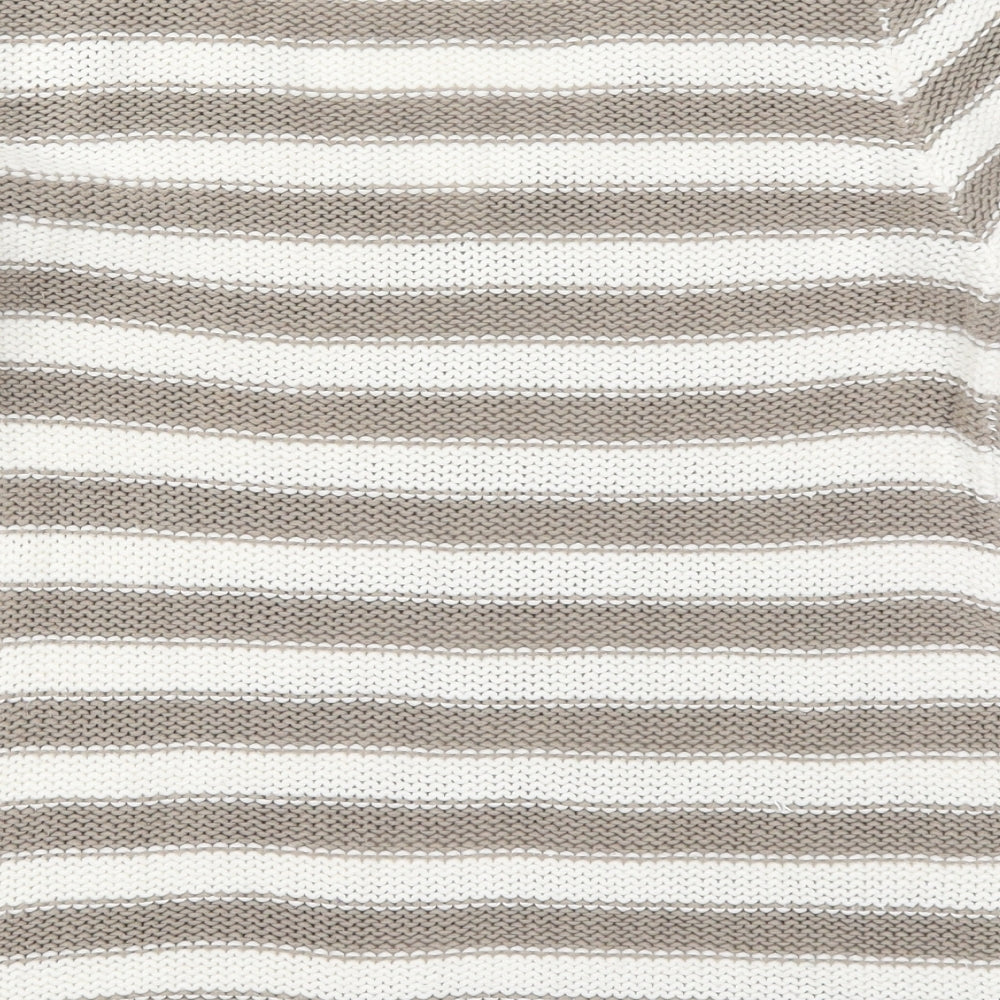 Womens UK Size S H&M Beige Pullover Jumper