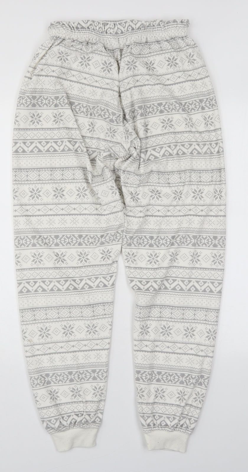 Womens UK Size 6 Primark Regular Fit  White Trousers