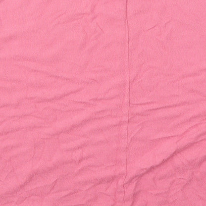 Womens UK Size 10 Preworn Pink Basic T-Shirt