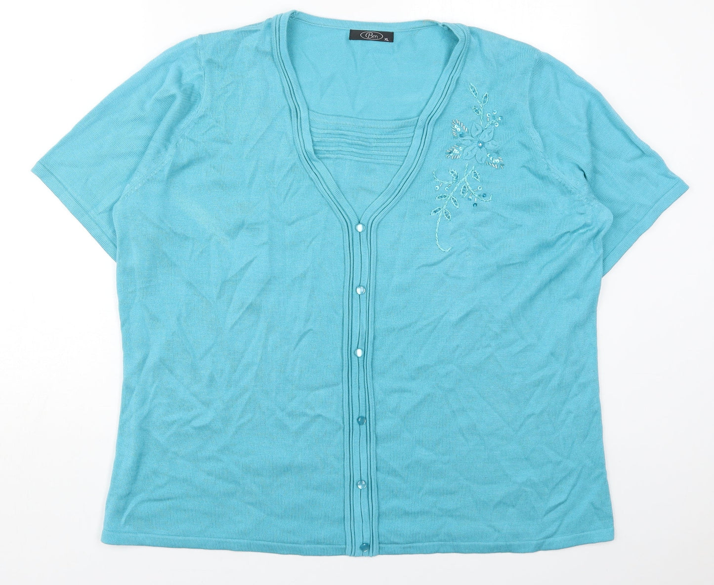 Womens UK Size XL Bonmarché Blue Pullover Jumper
