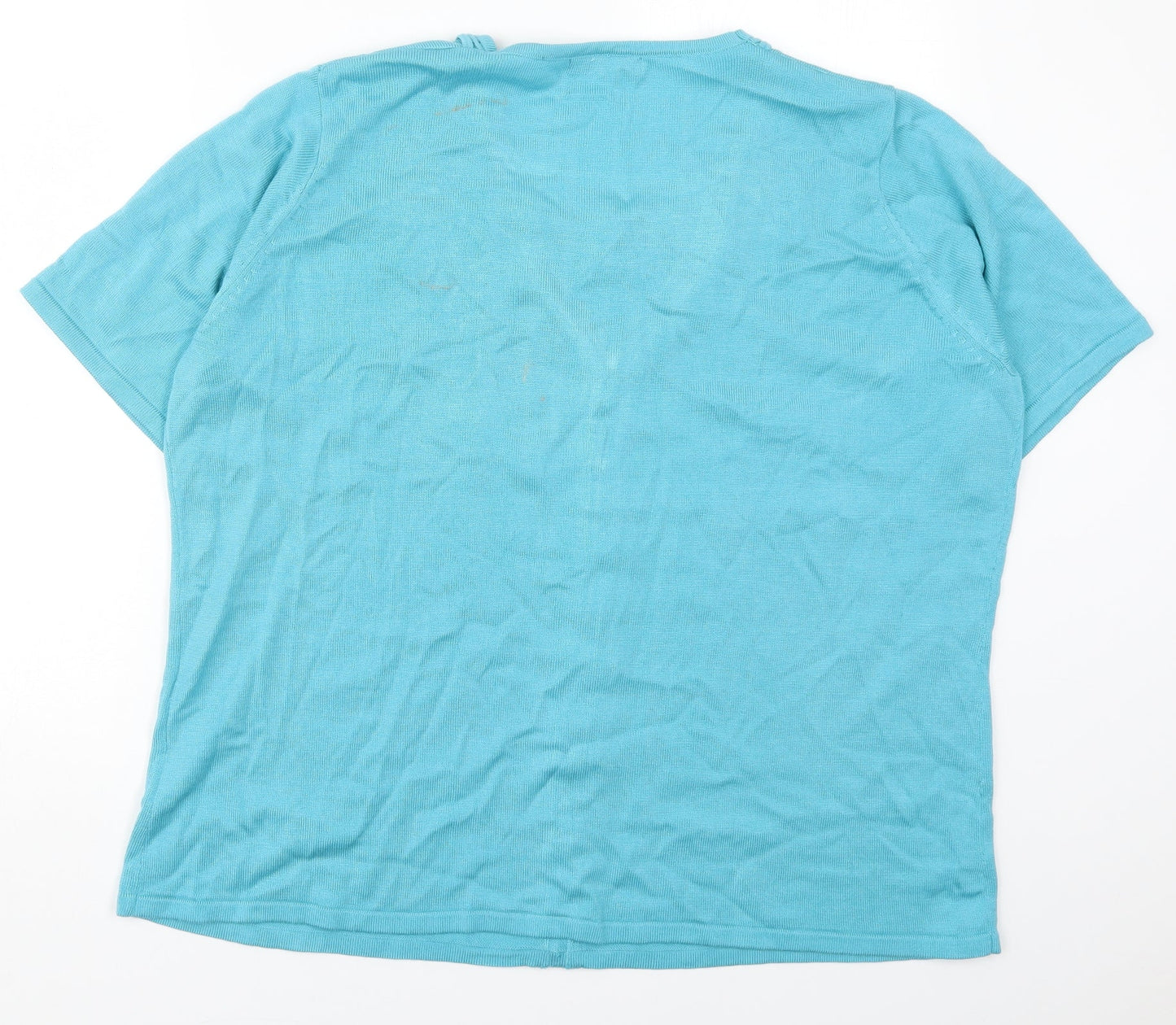 Womens UK Size XL Bonmarché Blue Pullover Jumper