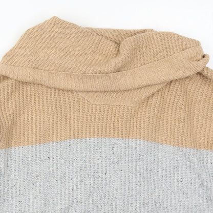Womens UK Size S Yes Lola Beige Pullover Jumper