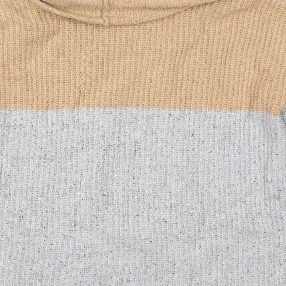 Womens UK Size S Yes Lola Beige Pullover Jumper