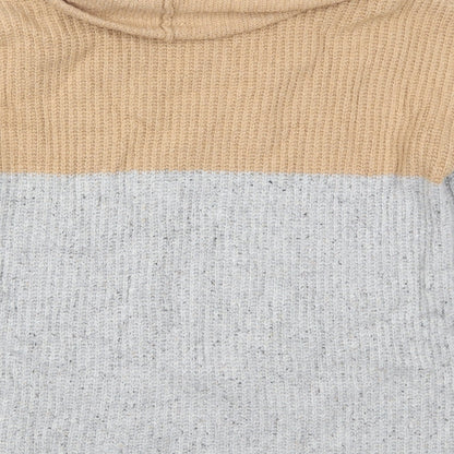 Womens UK Size S Yes Lola Beige Pullover Jumper