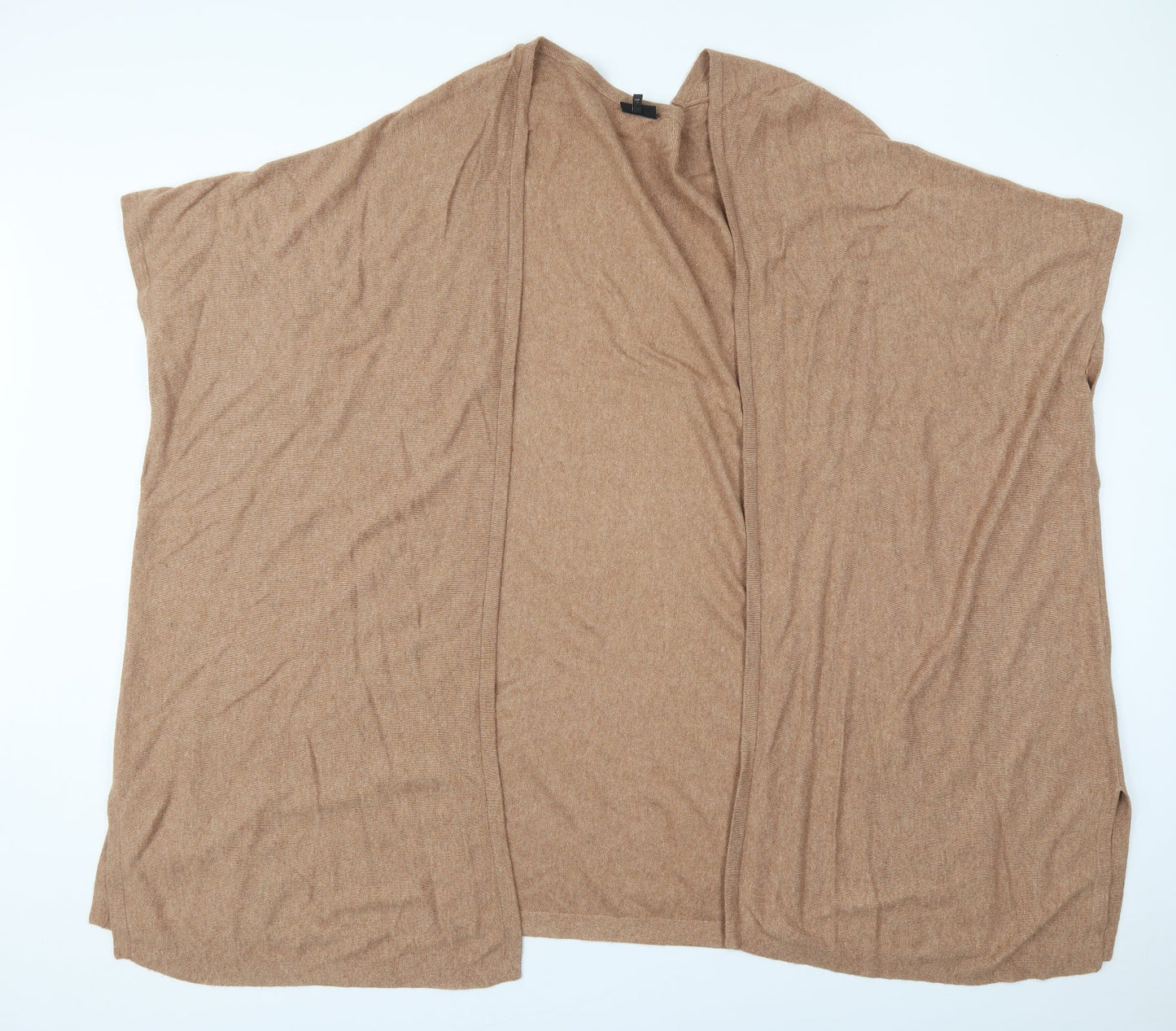Womens UK Size S NEXT Brown Full Zip Jumper