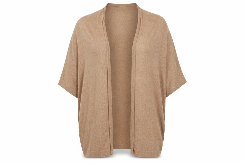 Womens UK Size S NEXT Brown Full Zip Jumper