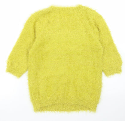 Womens UK Size 6 Atmosphere Green Pullover Jumper