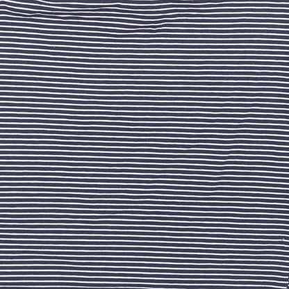 Atmosphere Womens Blue Striped Cotton Straight & Pencil Skirt Size 8