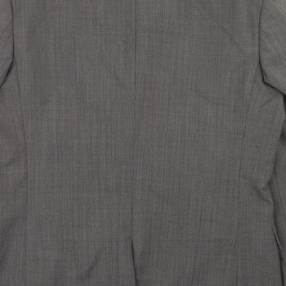 Mens UK Size 42 Burton Regular Brown Suit Jacket