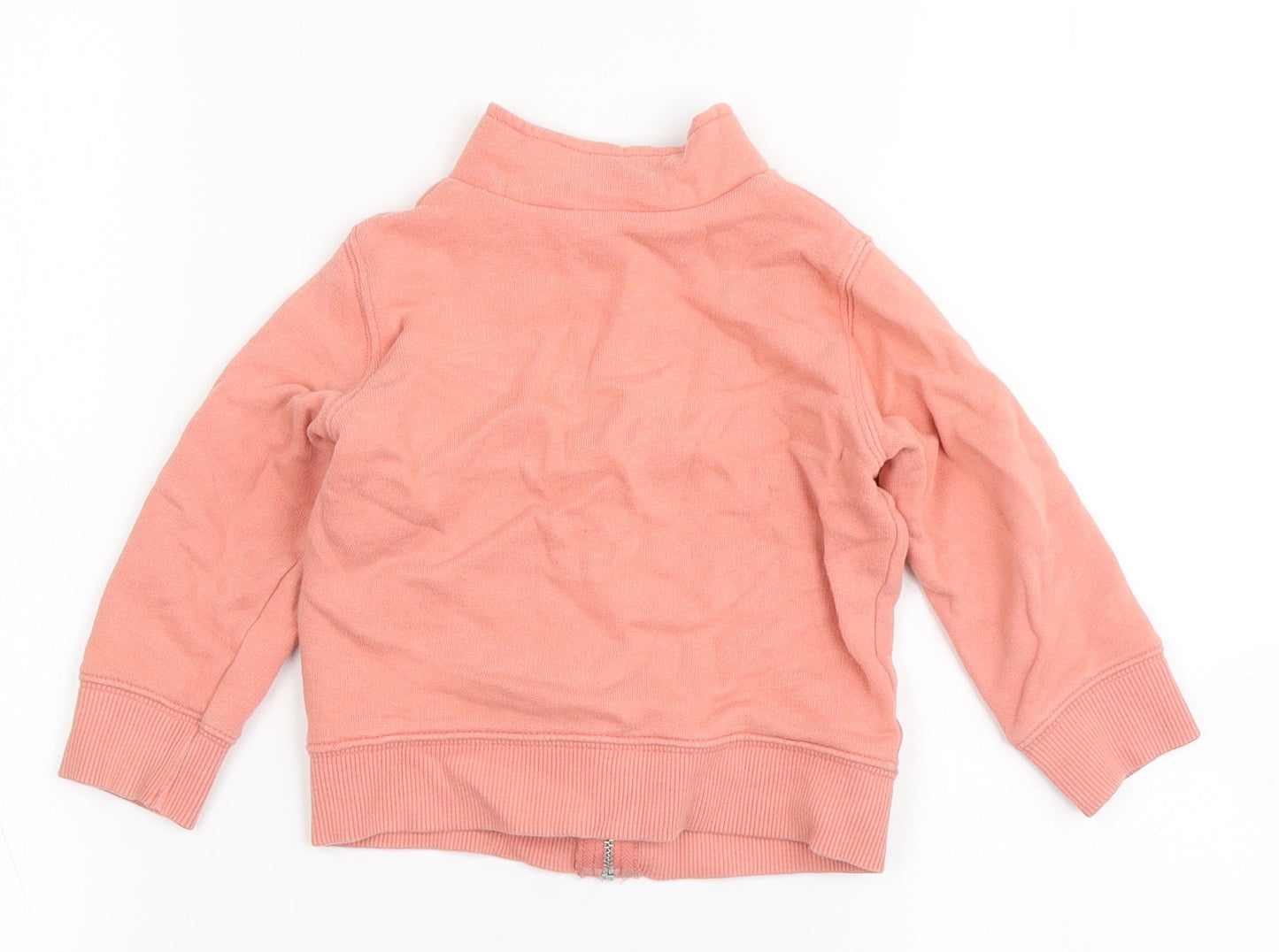 United Colors of Benetton Boys Pink   Gilet Jacket Size 12-18 Months   Zip