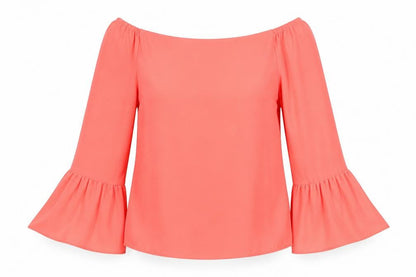 Womens UK Size 10 Atmosphere Pink Basic Blouse