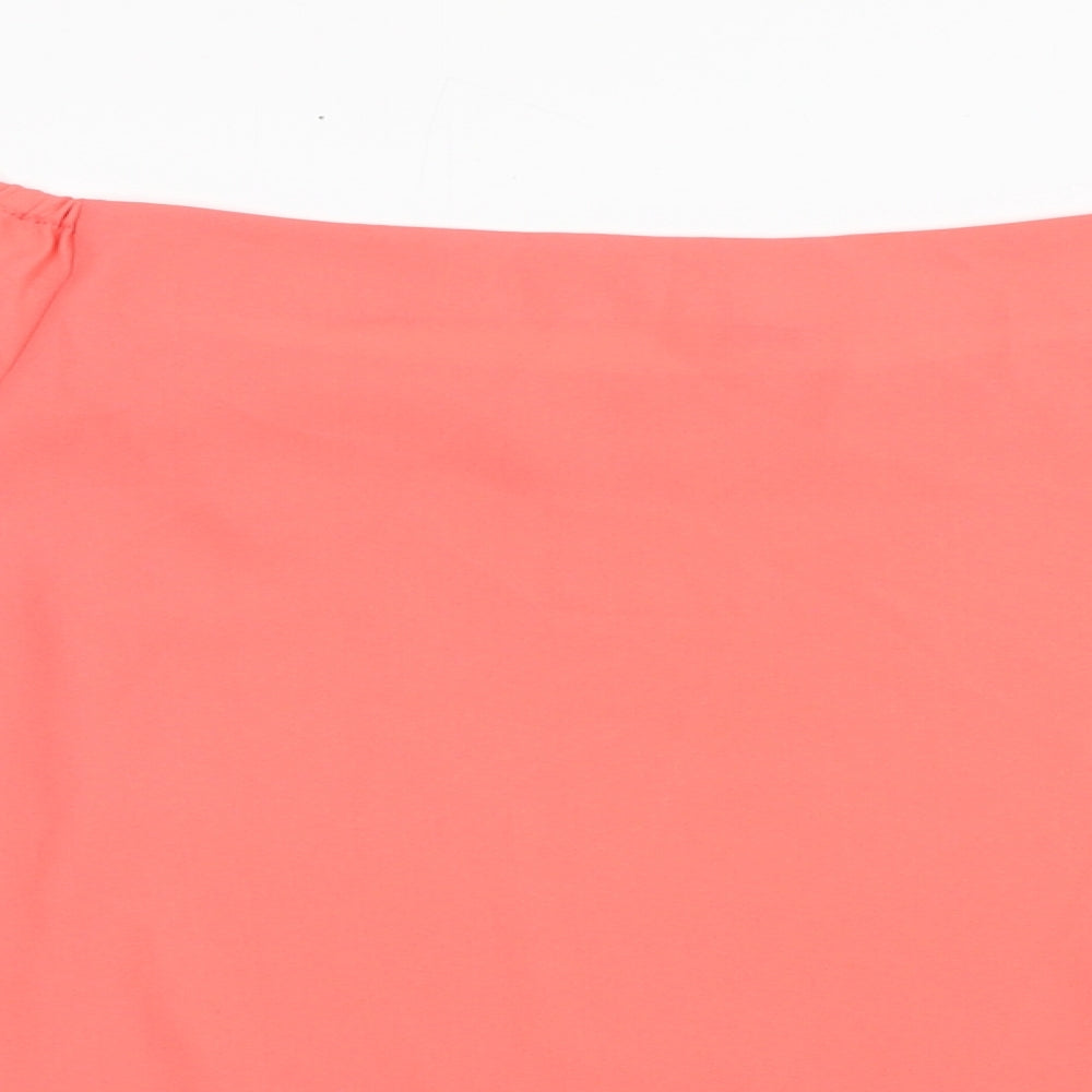 Womens UK Size 10 Atmosphere Pink Basic Blouse