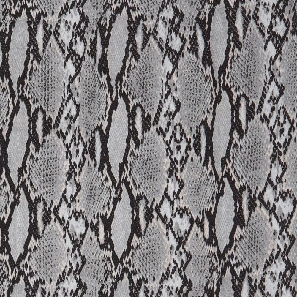 New Look Womens Grey Animal Print Polyester Maxi  Size 14  Collared Button