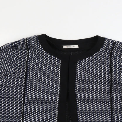 Damart Womens Black   Jacket  Size 14   - Navy