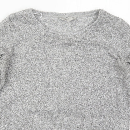 Womens UK Size 6 NEXT Grey Basic T-Shirt