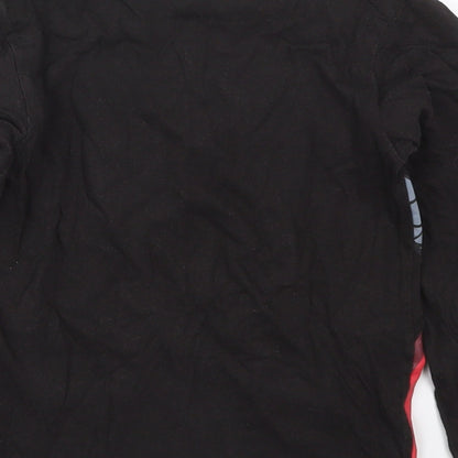 Primark Boys Black  Cotton Basic T-Shirt Size 5-6 Years Crew Neck Pullover - NinjaGQ Lego