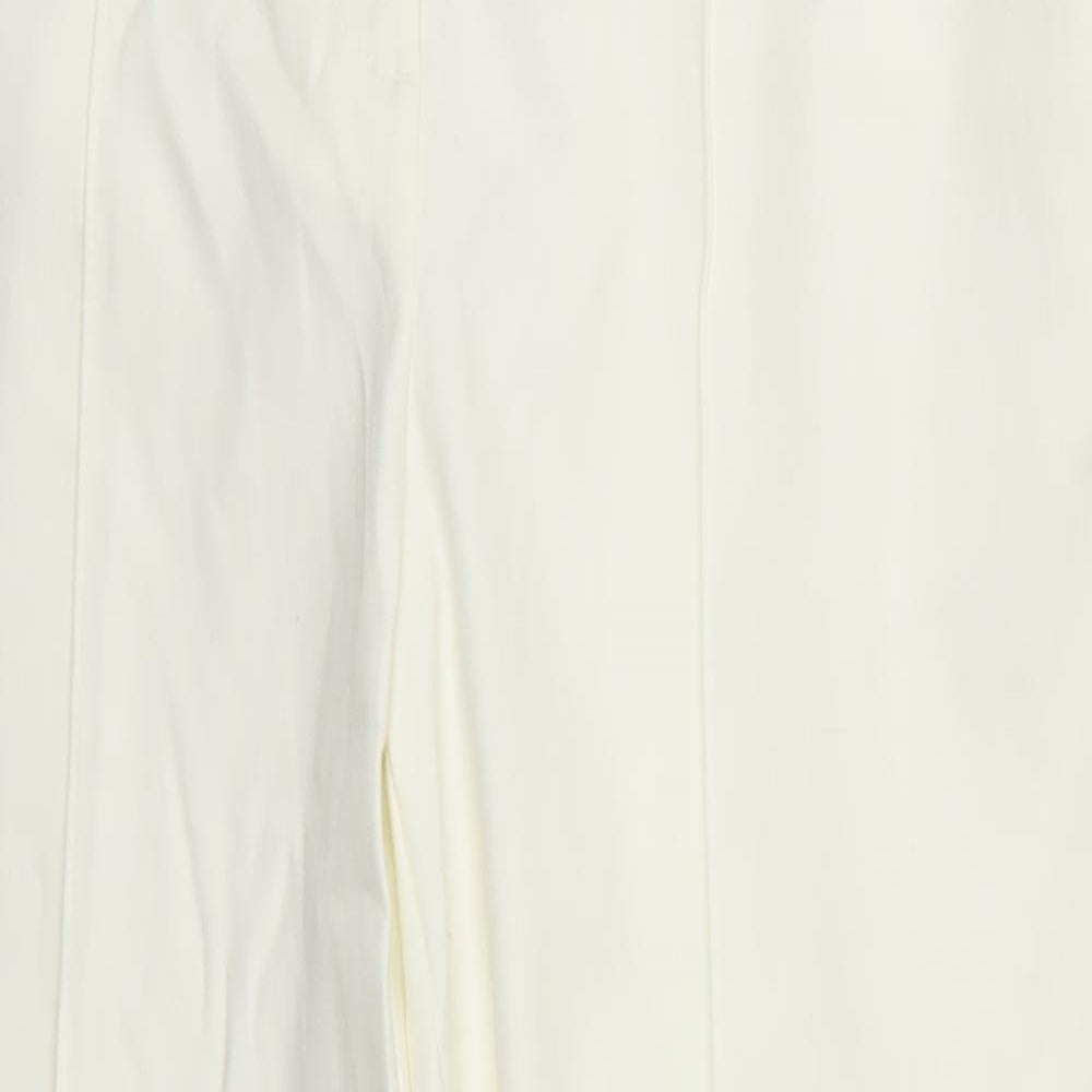 Womens UK Size 12 NEXT Regular Fit  Ivory Trousers