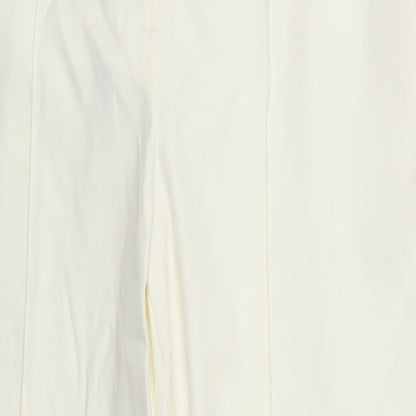 Womens UK Size 12 NEXT Regular Fit  Ivory Trousers