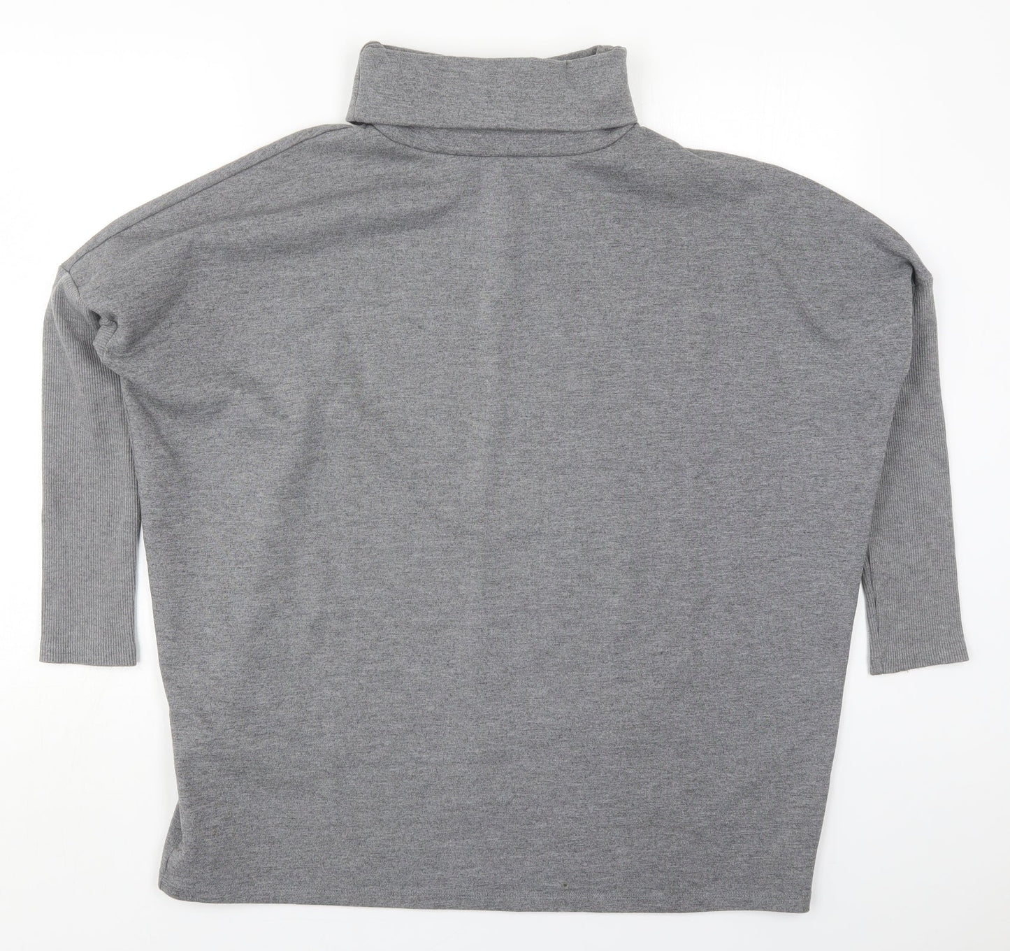 Warehouse Womens Grey  Polyester Pullover Sweatshirt Size 12  Pullover