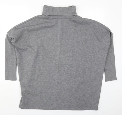 Warehouse Womens Grey  Polyester Pullover Sweatshirt Size 12  Pullover