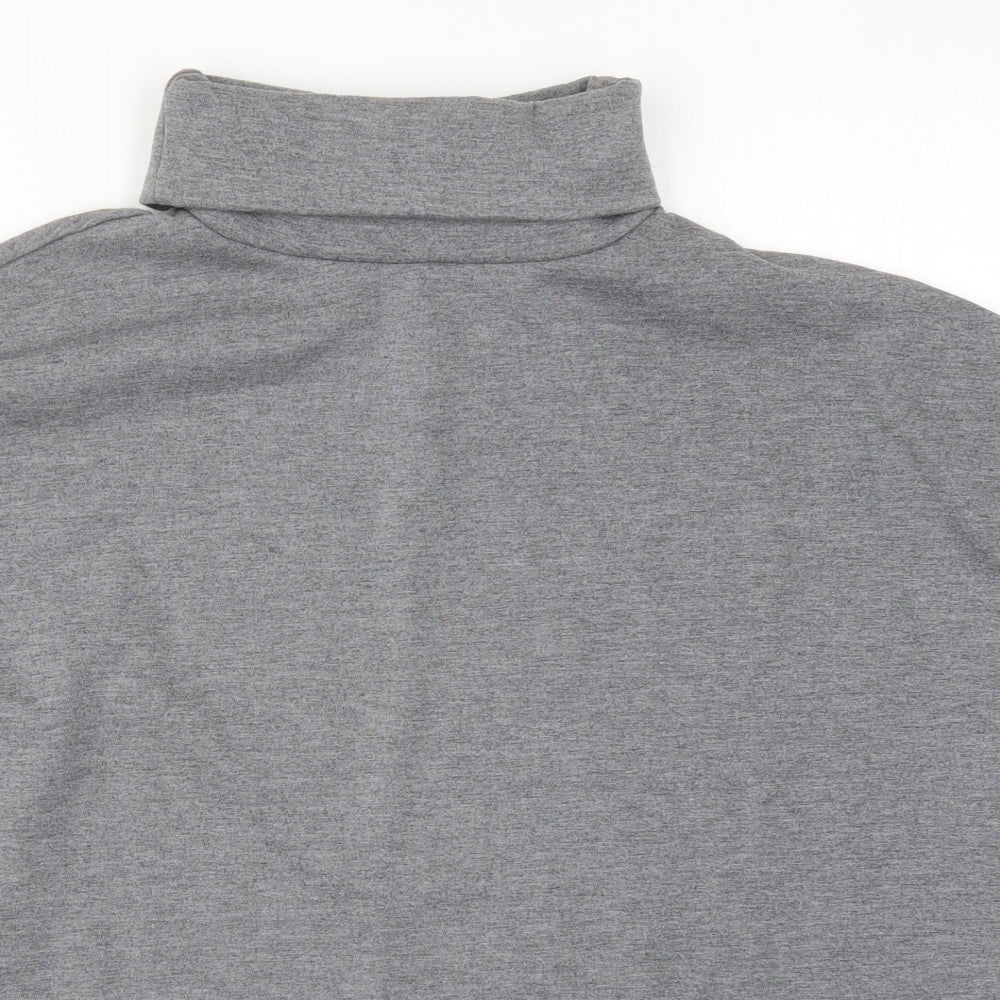 Warehouse Womens Grey  Polyester Pullover Sweatshirt Size 12  Pullover