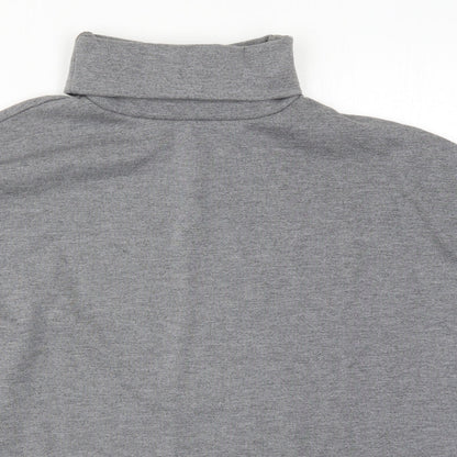 Warehouse Womens Grey  Polyester Pullover Sweatshirt Size 12  Pullover