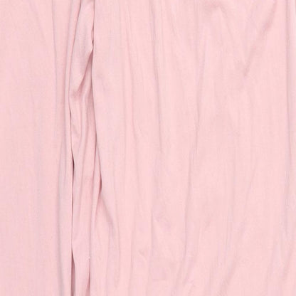 Womens UK Size S Preworn Regular Fit  Pink Trousers