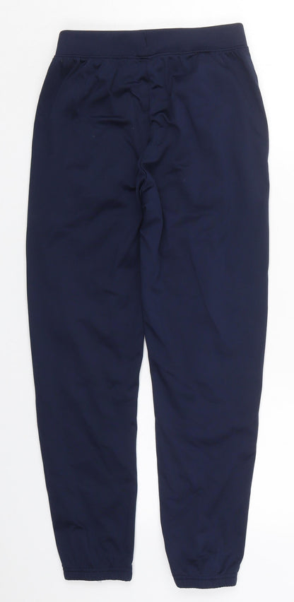 Preworn Mens Blue  Polyester Sweatpants Trousers Size 23 in L24 in Regular