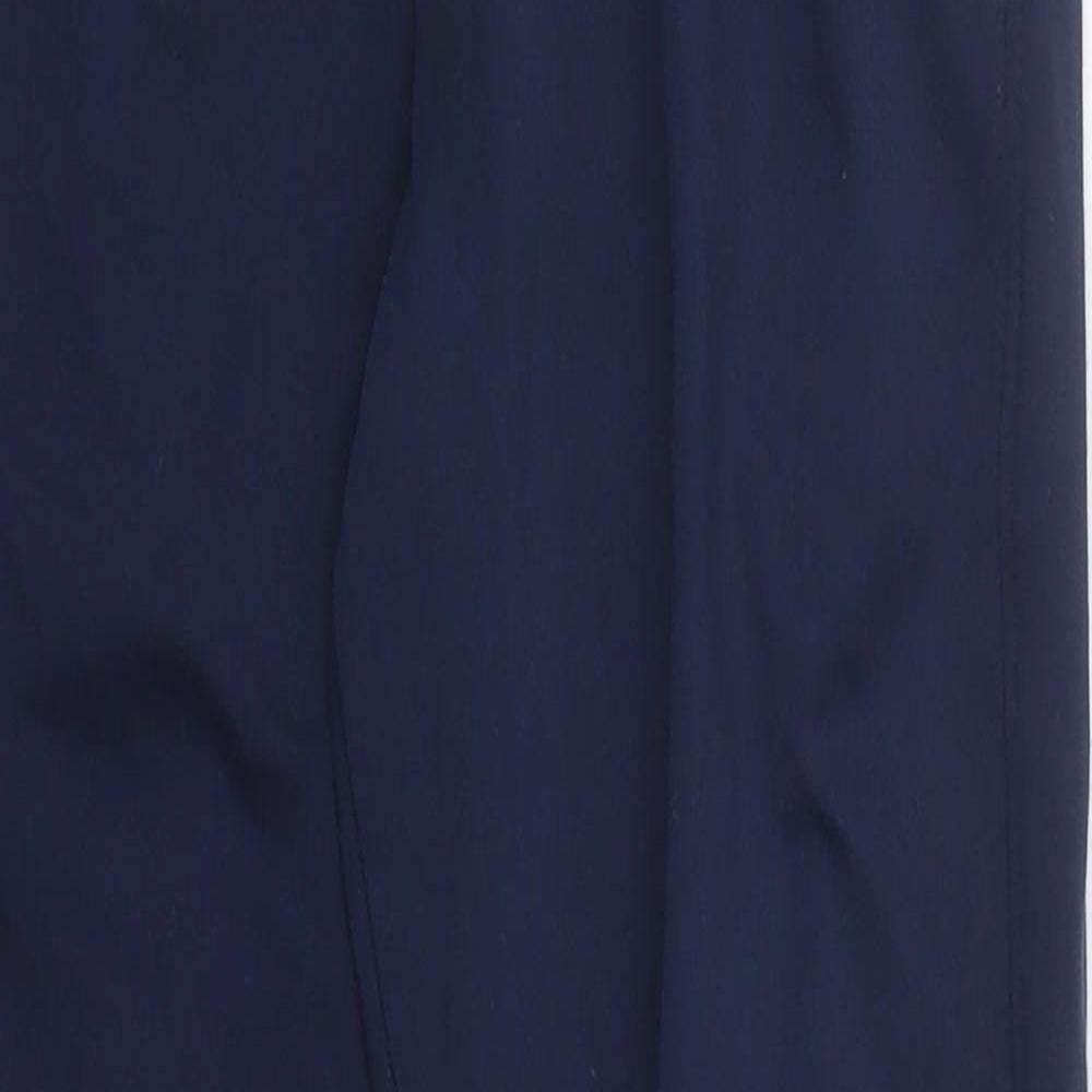 Preworn Mens Blue  Polyester Sweatpants Trousers Size 23 in L24 in Regular