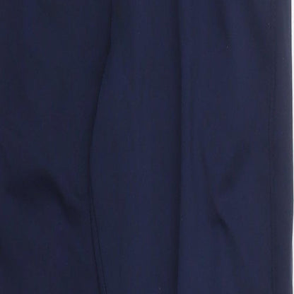 Preworn Mens Blue  Polyester Sweatpants Trousers Size 23 in L24 in Regular