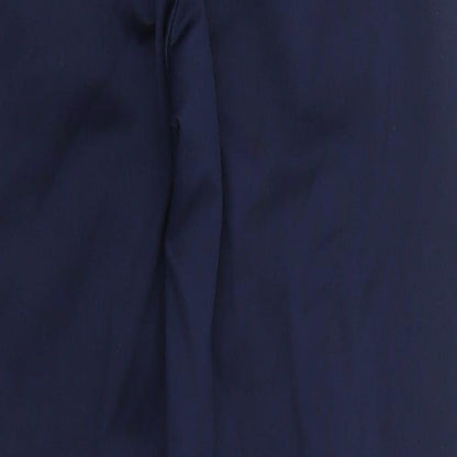 Preworn Mens Blue  Polyester Sweatpants Trousers Size 23 in L24 in Regular
