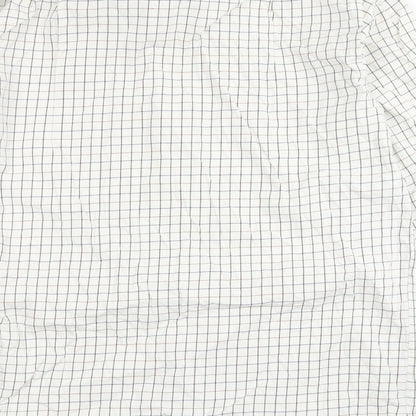 Mens UK Size 16.5 kwg Beige  Button-Up Long Sleeve Casual Shirt