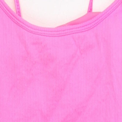 Womens UK Size 6 New Look Pink Camisole T-Shirt