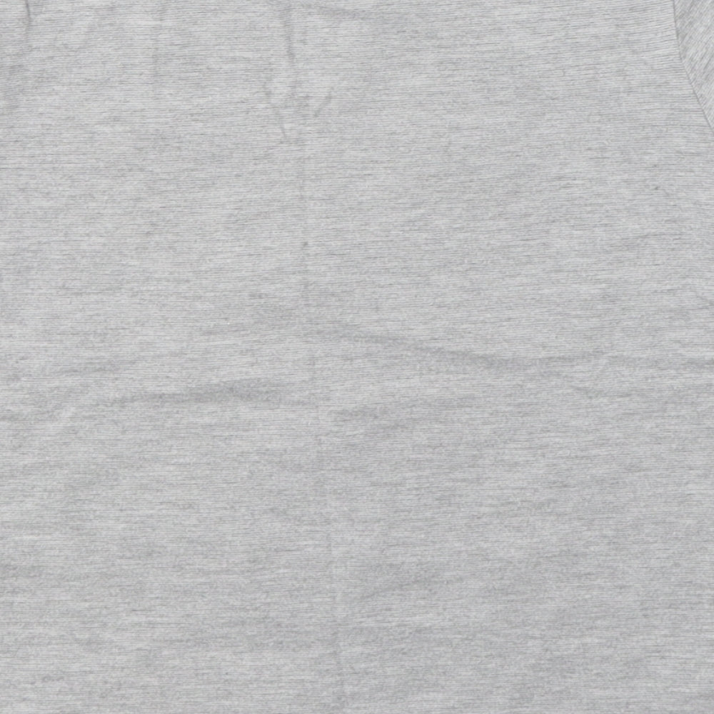Woolworths Boys Grey  Cotton Basic T-Shirt Size 5 Years Round Neck  - Music before bed