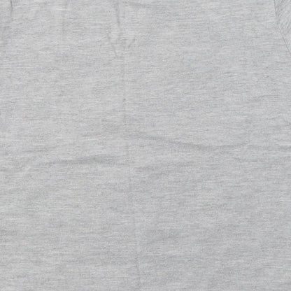Woolworths Boys Grey  Cotton Basic T-Shirt Size 5 Years Round Neck  - Music before bed