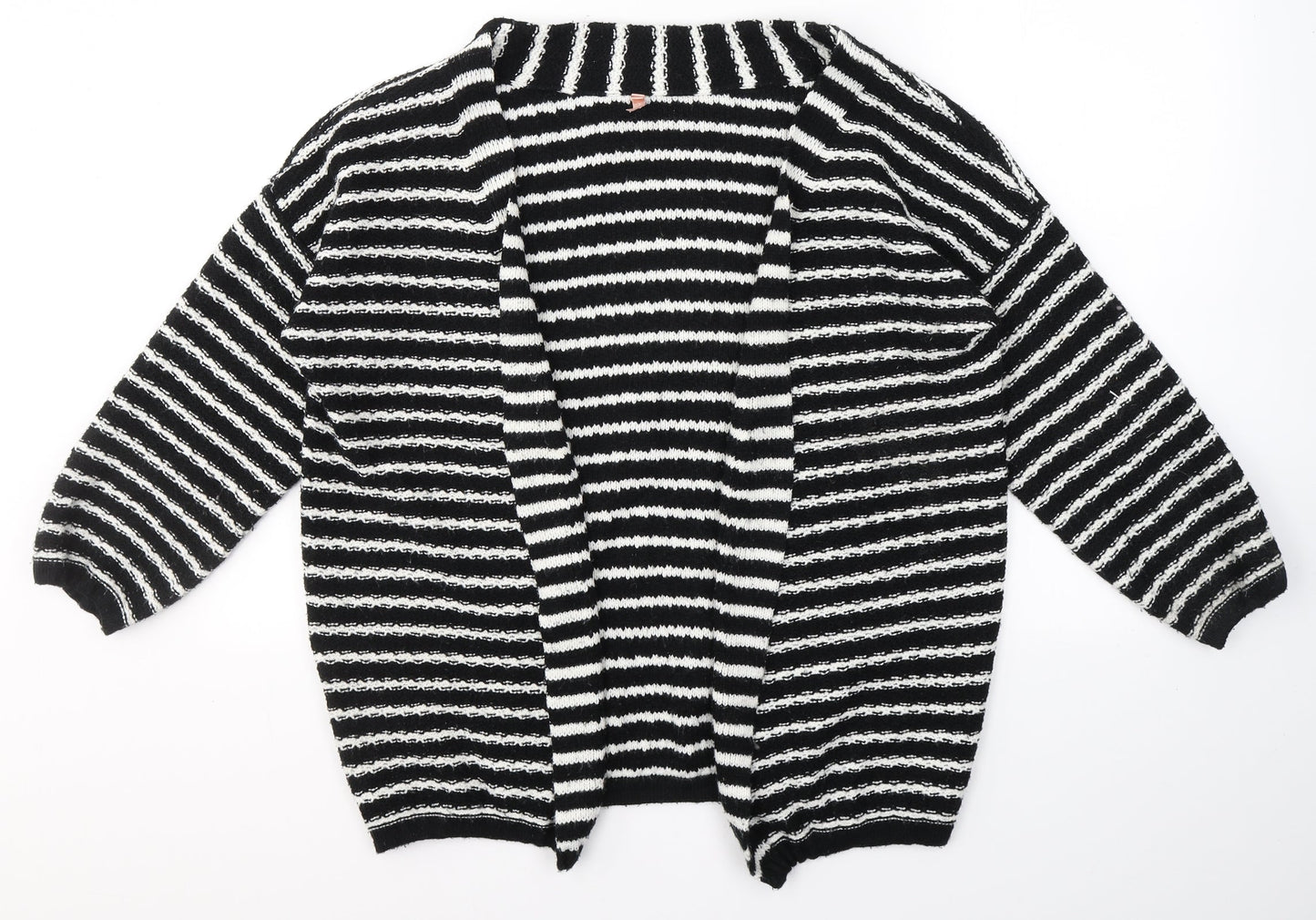 Womens UK Size S SWEEWE Black Cardigan Jumper