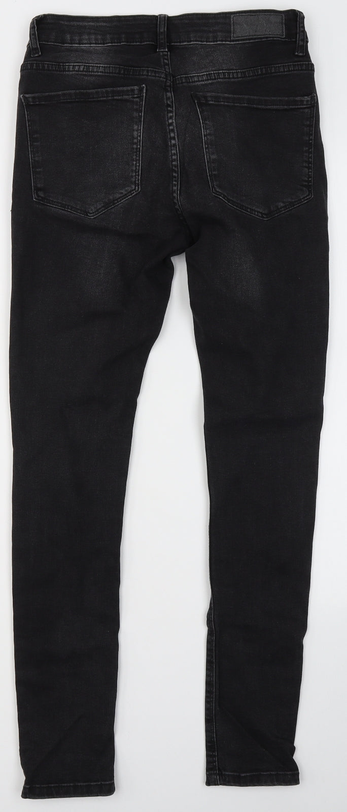 Denim & Co. Womens Black  Cotton Skinny Jeans Size 30 in L29 in Slim