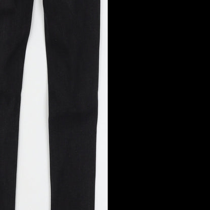 Denim & Co. Womens Black  Cotton Skinny Jeans Size 30 in L29 in Slim