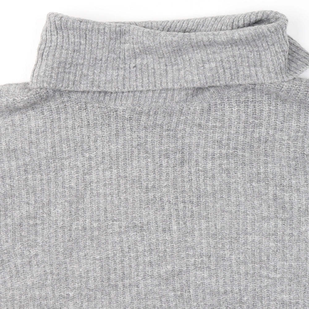 Womens UK Size S New Look Grey Pullover Jumper