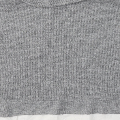 Womens UK Size S New Look Grey Pullover Jumper