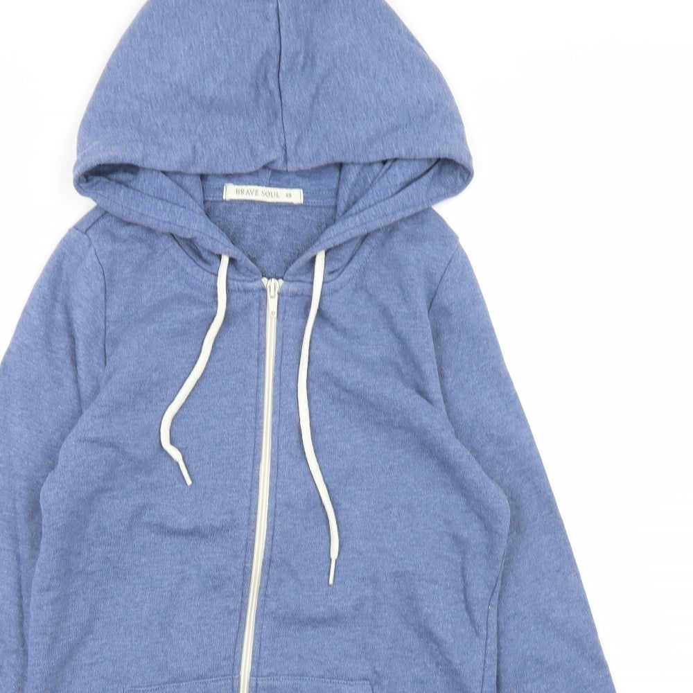Womens UK Size XS Brave Soul Blue Jacket