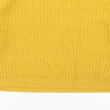 Womens UK Size S Missguided Yellow Pullover Jumper