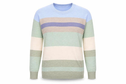 Womens UK Size S Fransa Multicoloured Pullover Jumper