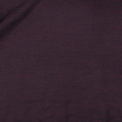 Essentials Mens Purple Round Neck  Acrylic Pullover Jumper Size M