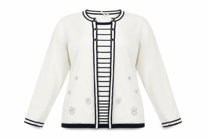 Womens UK Size XL Annabelle White Pullover Jumper