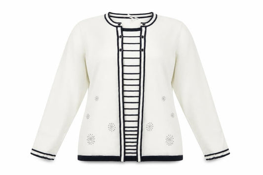 Womens UK Size XL Annabelle White Pullover Jumper