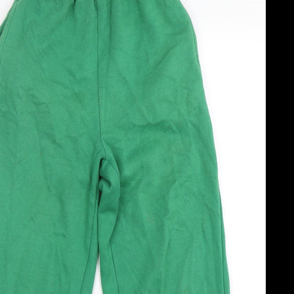 Ego Womens Green  Cotton Sweatpants Trousers Size 8 L26 in Regular